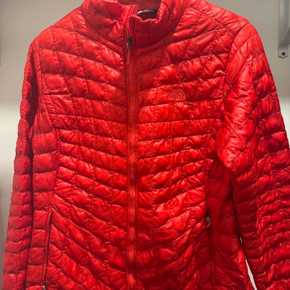 The North Face Women's Red Down Jacket Size Large